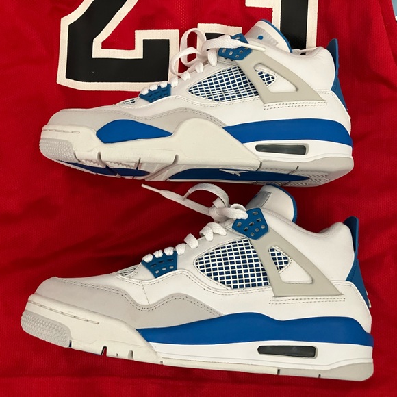 Nike Air Jordan 4 IV Retro 2012 Military Blue CLEAN Shoes Great Condition! - Picture 7 of 16